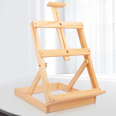 예술가의 영감을 담아낼 캔버스, 뷔이위이 접이식 원목 이젤 이레화방