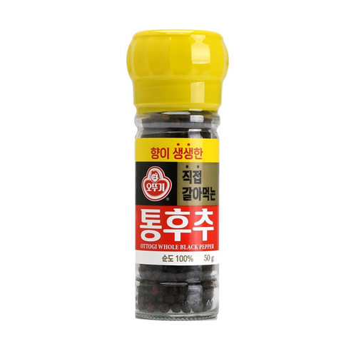 오뚜기 향이생생한 직접갈아먹는 통후추, 50g, 1개