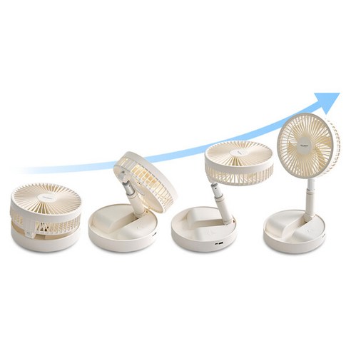 [스타일리스] BLDC 무선 폴딩팬 1+1세트 캠핑선풍기