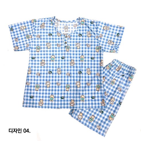 키즈클럽 초등 주니어 남아동 냉감 반팔 5종 상하세트 쿨냉감잠옷 유아잠옷 아동잠옷 파자마