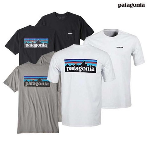 파타고니아 정품 오가닉 로고 반팔 티셔츠