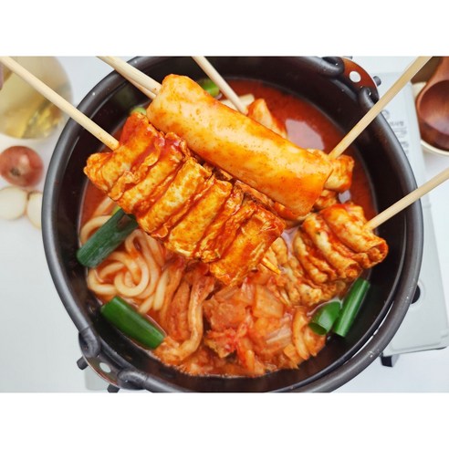 냉골의 진수, 장땡 김치어묵우동전골