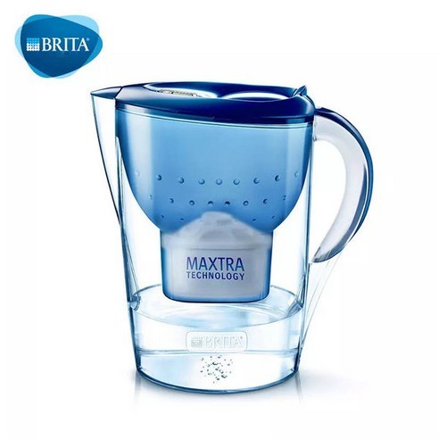 브리타 마렐라 정수기 정수기필터 정품, 정수기 3.5L 블루(기본 필터 1개포함)