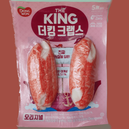 코스트코 동원 더킹크랩스 맛살 140g X 6캔 총 840g 다이어트크래미 코스트코 동원 더킹크랩스 맛살 140g X 6캔 총 840g 다이어트크래미