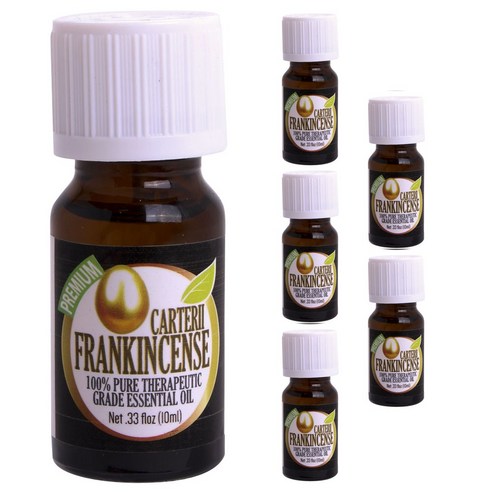 힐링솔루션 테라퓨틱 그레이드 에센셜 오일, 10ml, Carterii Frankincense, 6개