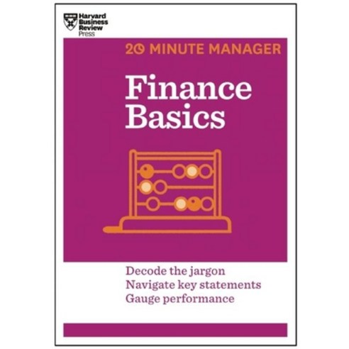 (영문도서) Finance Basics (HBR 20-Minute Manager Series) Paperback, Harvard Business Review Press