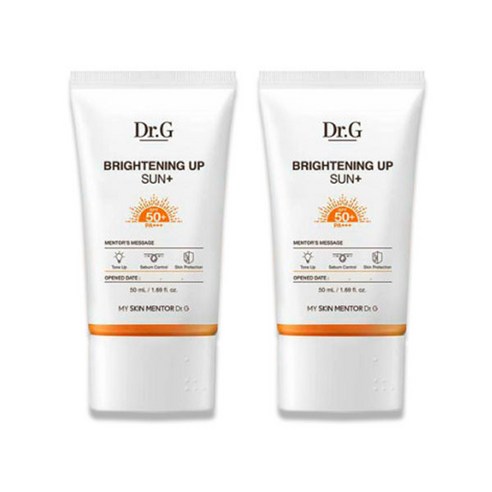 닥터지 브라이트닝 업 선 플러스 SPF50+, 50ml, 2개 닥터지선크림