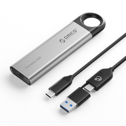 오리코 USB3.2 Gen2 휴대용 외장SSD 하드 드라이브 C10, 1TB
