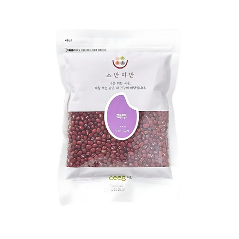 씨익 소반미반 적두: 2024년 햇콩의 풍요로운 맛과 향을 담다 국산팥