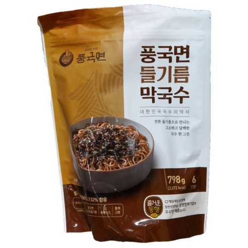 풍국면 들기름 막국수 798g 6인분