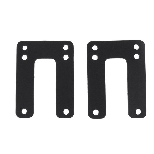 Xzante 2개 스케이트 보드 라이저 패드 부스트 전기 액세서리 용 3mm 롱 충격, 하나, 검정