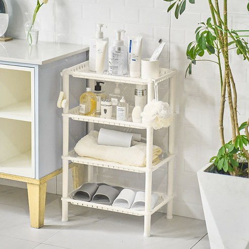 공간을 디자인하는 실용적인 선택, 살림살림 4단 조립선반