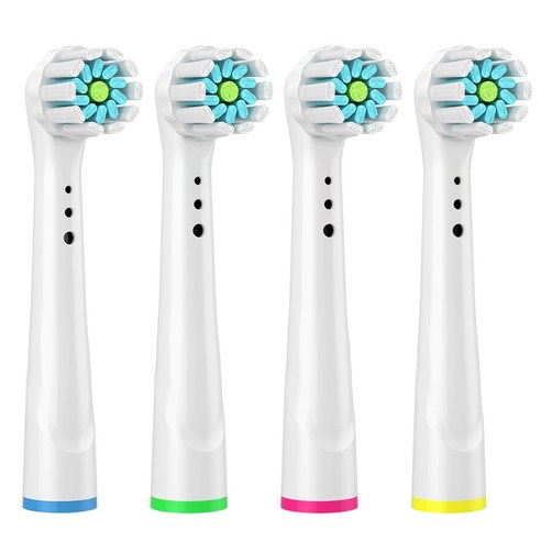 Decdeal 전동 칫솔 교체 브러시 헤드는 구강 B 4 스틱에 적합합니다., YE-60A