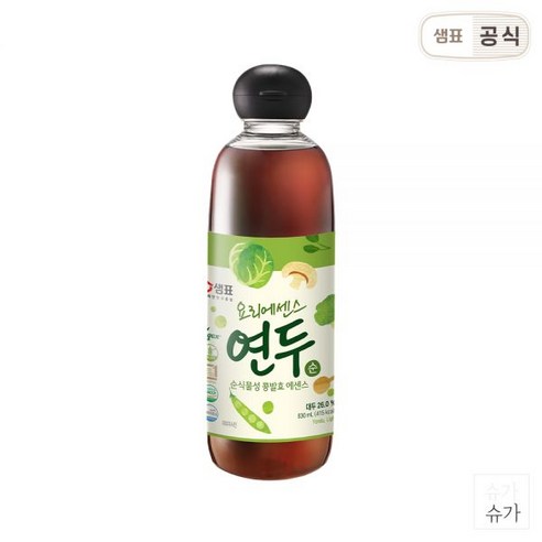 샘표 요리에센스 연두 순 830ml / 대용량, 1개