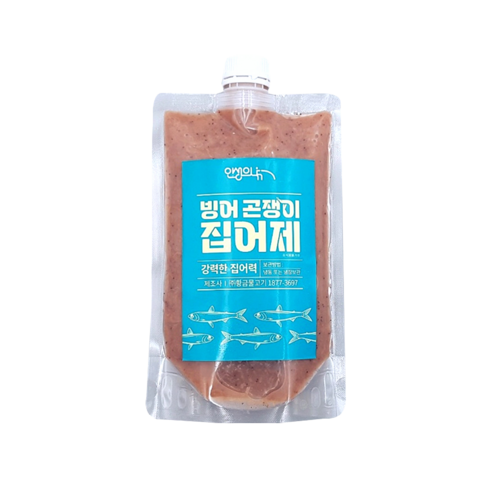 알파피싱 곤쟁이 집어제 500g / 440g 밑밥 빙어 송어 산천어 미끼, 튜브형 440g, 1개