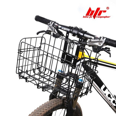   Bicycle Basket Shopping Basket Folding Kickboard Basket Detachable Supplies, Bicycle Basket BB-20, 1 Piece