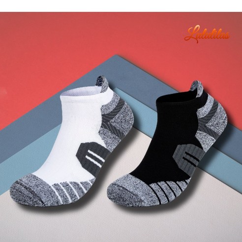 편안함과 내구성의 완벽한 조화: L3 남성용 스포츠 이중 쿠션 단목 양말