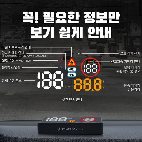 온유어뷰 CH3000, 안전 운전을 위한 최고의 선택!
