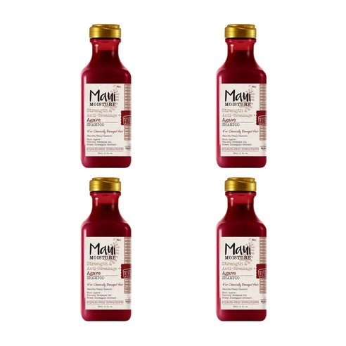 마우이모이스처 아가베 샴푸, 385ml, 4개