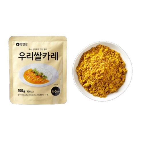 한살림 우리쌀카레, 2개, 100g