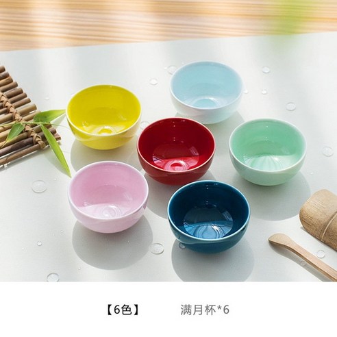 FREELIFE 전통찻잔세트 예쁜 도자기 JP-414, 6PCS 40ml4-376