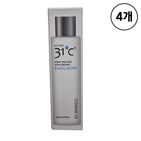 닥터바르고 퍼스트 에디션 히알루론산 수분 에멀전, 150ml, 4개
