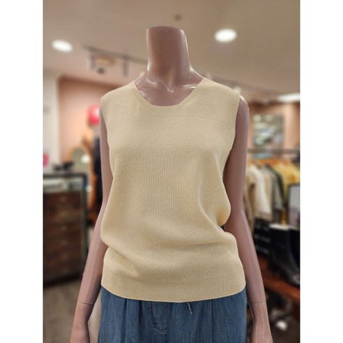 BCBG [올앤선드리] Natural Sleeveless _ A3M4K332 _14 [CREAM]