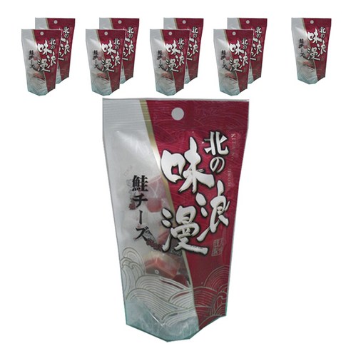 Tukunaka 북쪽의 맛 로망 연어 치즈, 10개, 30g