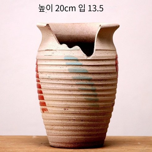 다육 화분 두꺼운 도자기 통기성 오래된 더미 도자기 냄비 홈 장식 절묘한 녹색 식물 큰 마법사 세라믹 꽃 장치, WY--01흰색 배경으로 잘라-큰