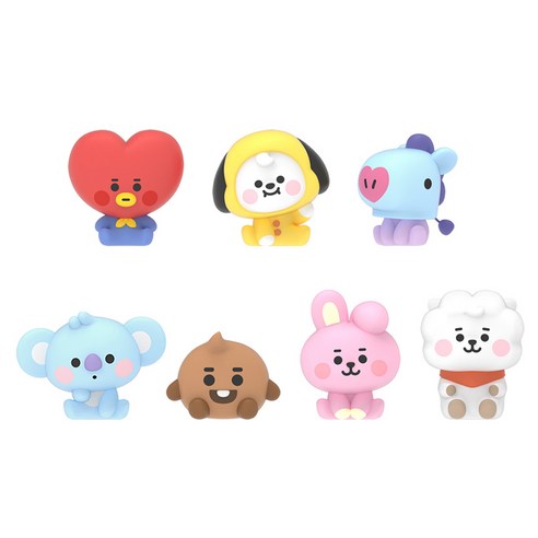 BT21 우주스타 베이비 모니터 피규어, 슈키 (RFG-BT21-BABY-SK), 1개