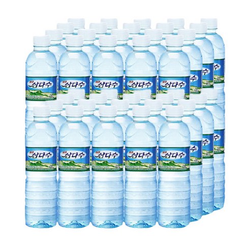 [제트스카이]제주삼다수, 40병, 500ml