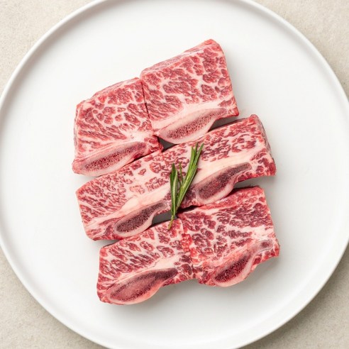 만나프라임 지방완벽제거 LA 소갈비찜용 1kg 블랙앵거스 CAB 미국산 소고기 갈비탕 - 갈비 | 쿠팡