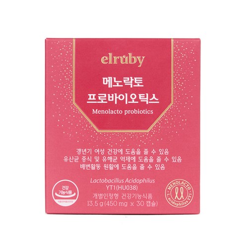 갱년기 건강과 장 건강을 위한 프로바이오틱스 복합 영양제