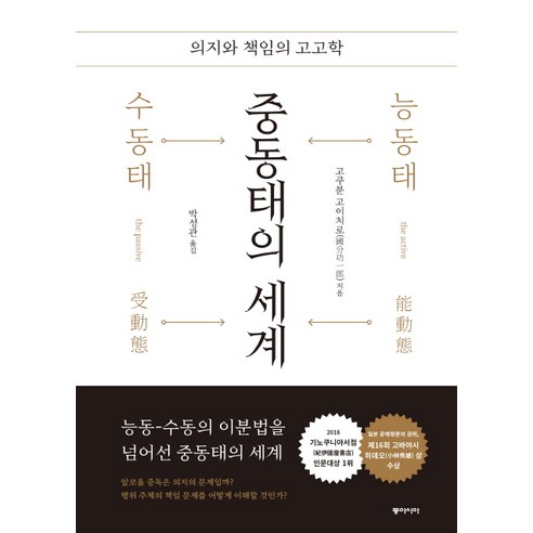 중동태의 세계:의지와 책임의 고고학, 동아시아, 고쿠분 고이치로