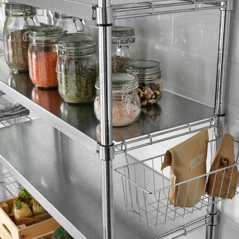 이케아 오마르 선반 커버로 좁은 공간, 깔끔한 수납과 인테리어 완성!