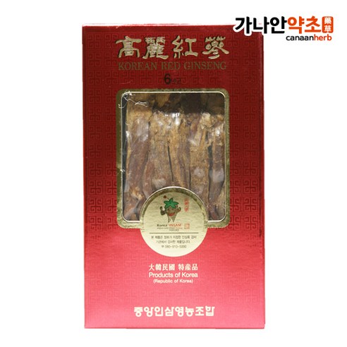 가나안약초 4년근홍삼 중편 - 채소류 | 쿠팡