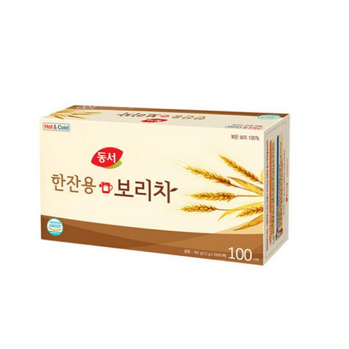 동서 한잔용 보리차, 1.5g, 100개입, 2개