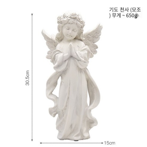 북유럽 천사 크리 에이 티브 미니 큐피드 공예 날개 장식 창 소품, 천사 장식품 (골동품), 하나