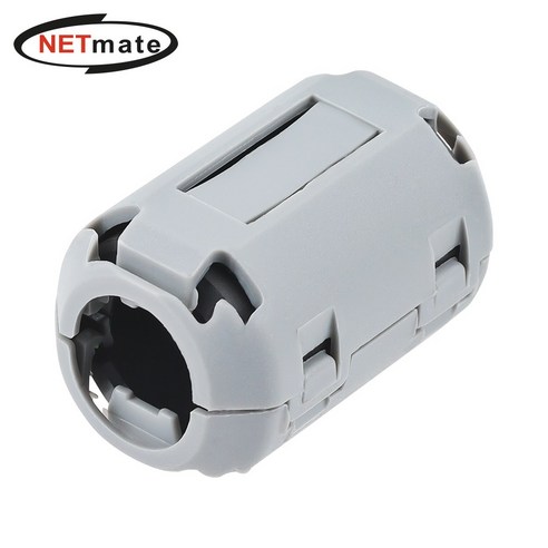 NETmate 고주파 차단 노이즈 필터(페라이트 코어) 직경3.5mm-19mm/EMC Core/탈착식 구조/다양한 케이블에 적용, 13mm(NM-NF130G)