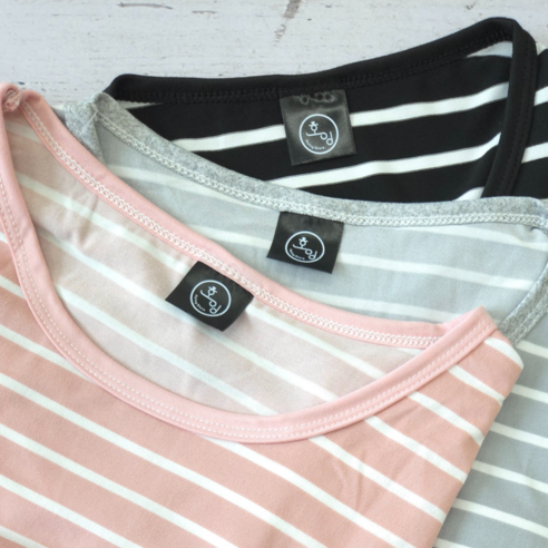 포근한 휴식, 사랑스러움 한 스푼: 호잉상점 반팔 원피스 잠옷 세트