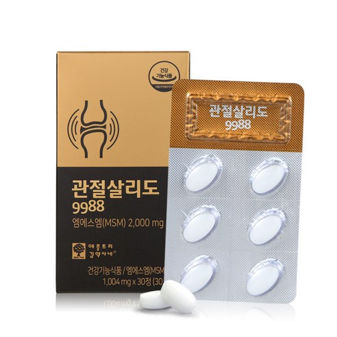 애플트리김약사네 관절살리도 9988 옵티 MSM