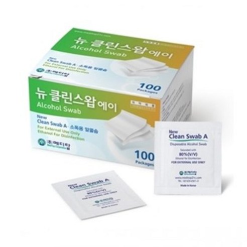 뉴 클린스왑 에이, 100매입, 2개