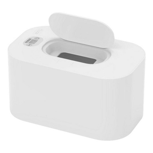 물티슈 따뜻한 USB 플러그 샤워 선물용 난방 홈 자동차 사용, 18.1x9.8x9.8cm, 하얀색
