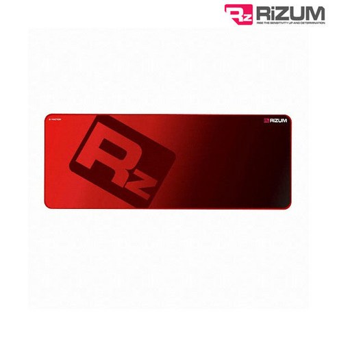 RIZUM RP1 생활방수 게이밍 장패드, 레드