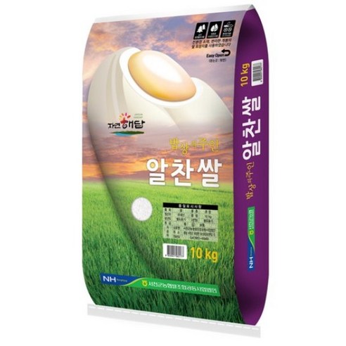 서천군농협 자연해답 알찬쌀 백미, 10kg, 1개