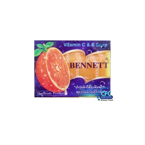 마담행비누 베넷비누 130g bennett orange vitamin c&e soap tailand, 1개, 오렌지 Best Top5