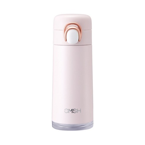DFMEI 심플하고 세련된 보온병 여성용 트렌디 워터 컵 하트 휴대용 핸디 컵, DFMEI 분홍색, 330ml