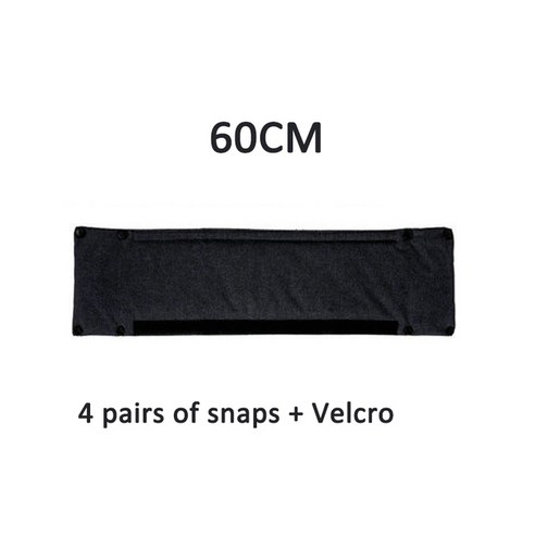 유모차 팔걸이 커버 울타리 보호대 아기 안전 시트 벨트 어깨 액세서리 면 거즈 가드레일, 03 Black Armrest Cover