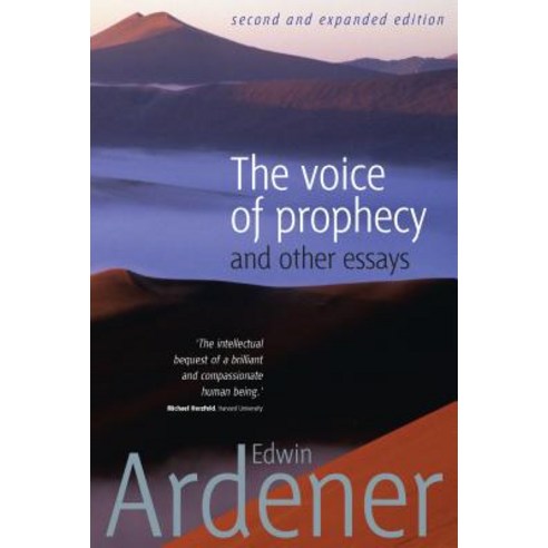 The Voice of Prophecy: And Other Essays Hardcover, Berghahn Books, English, 9781785337697