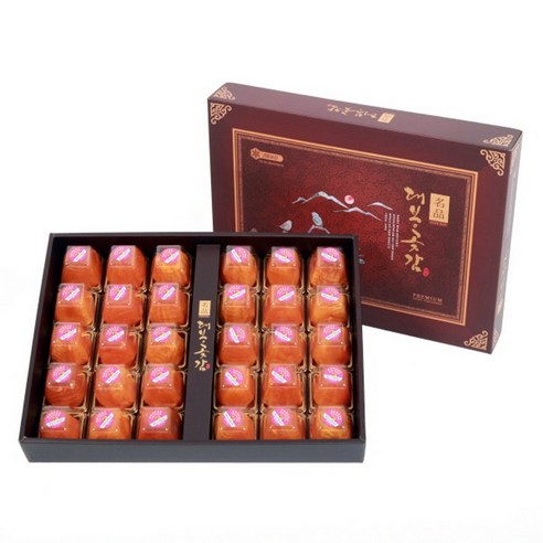 명절곶감 반건시선물세트기획전, 1박스, 대봉반건시선물세트3.6kg(120g30과)
